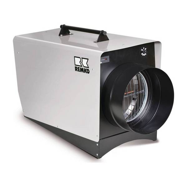 Remko Mobiler Hochtemperatur-Elektro-Heizautomat Edelstahl ELT 18-HT Inox, 18,0kW