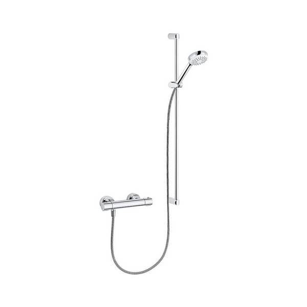 KLUDI LOGO Shower-Duo 1S Wandstange 900mm chrom