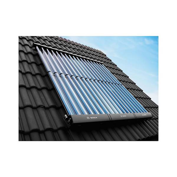 Bosch Solar-Paket Jupa SO820, 8x Vakuumröhrenkollektor SO8000 TVV, Aufdach, Zwischensp., FS 121, VKA 8, 9, 10, FKA 3-2