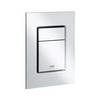 Grohe Skate Cosmopolitan S WC-Betätigung, 130x172mm, für kleinen Revisionsschacht, senkrechte Montage, Mattchrom,