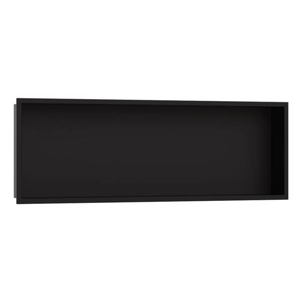 Hansgrohe XtraStoris Original Wandnische mit Rahmen 300x900x100mm, Mattschwarz