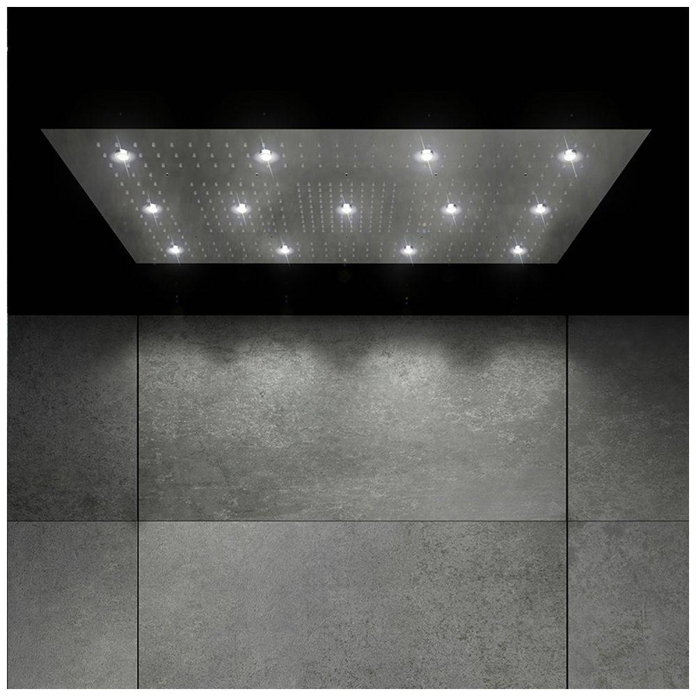 Steinberg Sensual Rain Regenpaneel 1220 x 620mm 390 6032, chrom-2