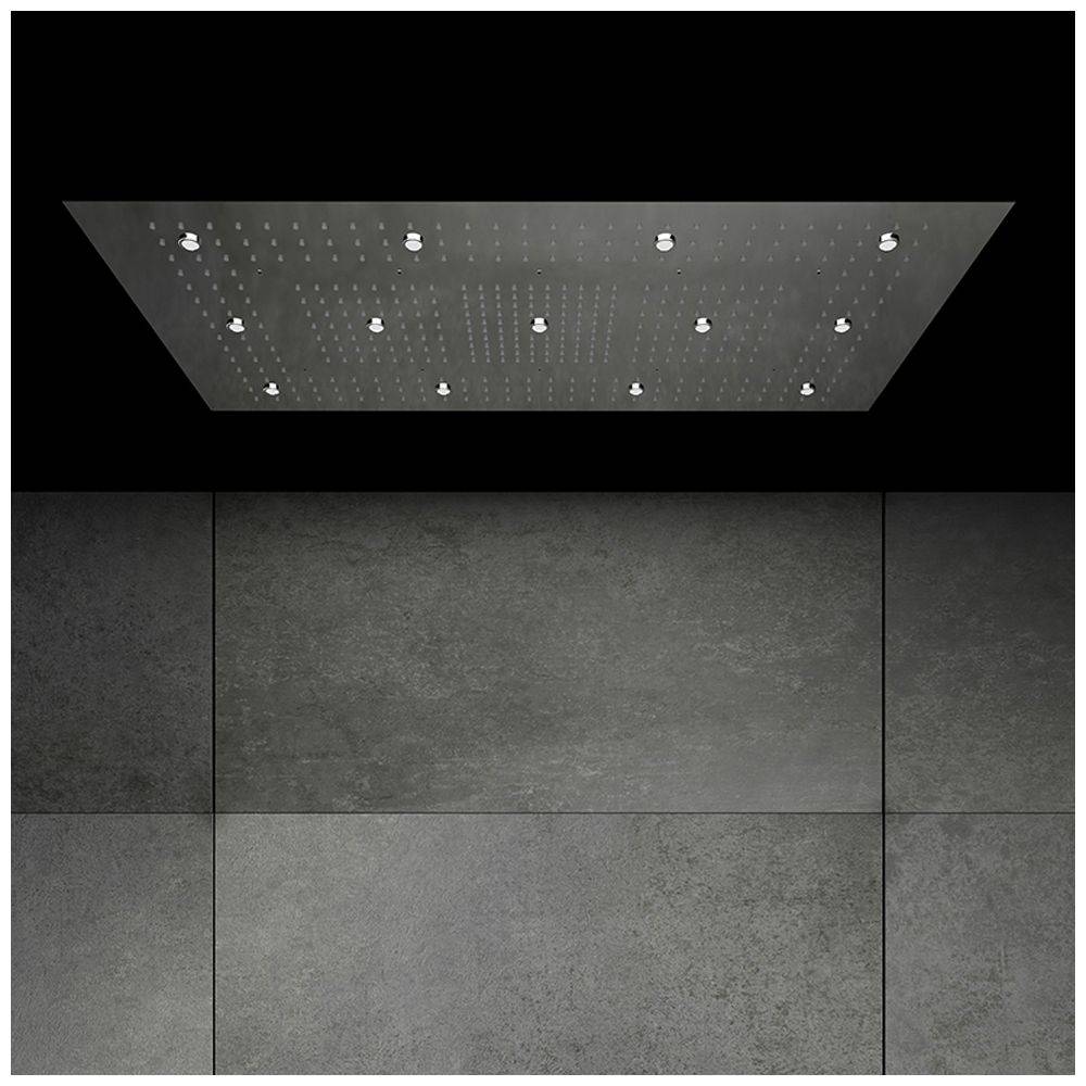 Steinberg Sensual Rain Regenpaneel 1220 x 620mm 390 6032, chrom-3