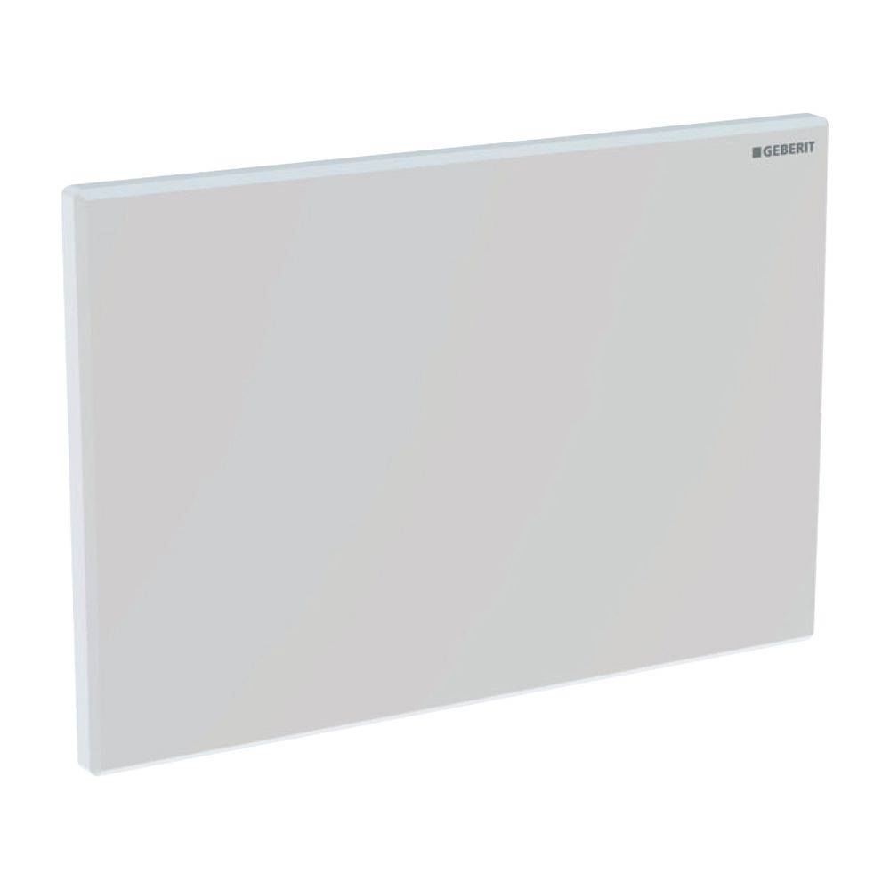 Geberit Betätigungsplatte Sigma, Kunststoff, 16,4x24,6x1,1cm, Weiß, 115768111-1