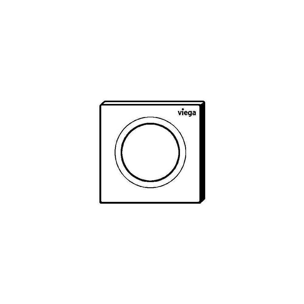 Viega Visign for Style Urinal Betätigungsplatte 20, 8610.2, Kunststoff verchromt-2
