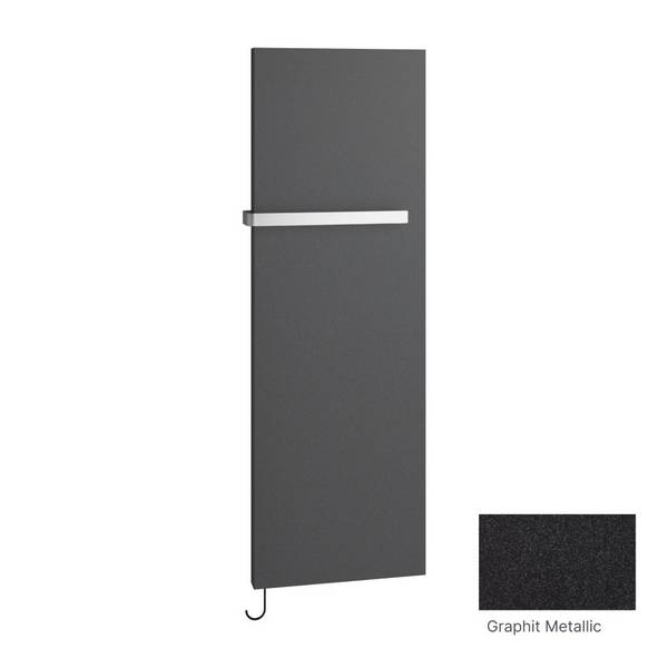 Kermi Rubeo-E Infrarotheizkörper Handtucherwärmung 1925x66x470mm, WWS 360W, Graphit Metallic
