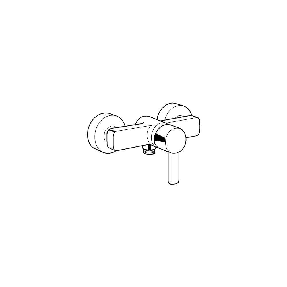 KLUDI ZENTA Brause-Einhandmischer DN 15 chrom-1