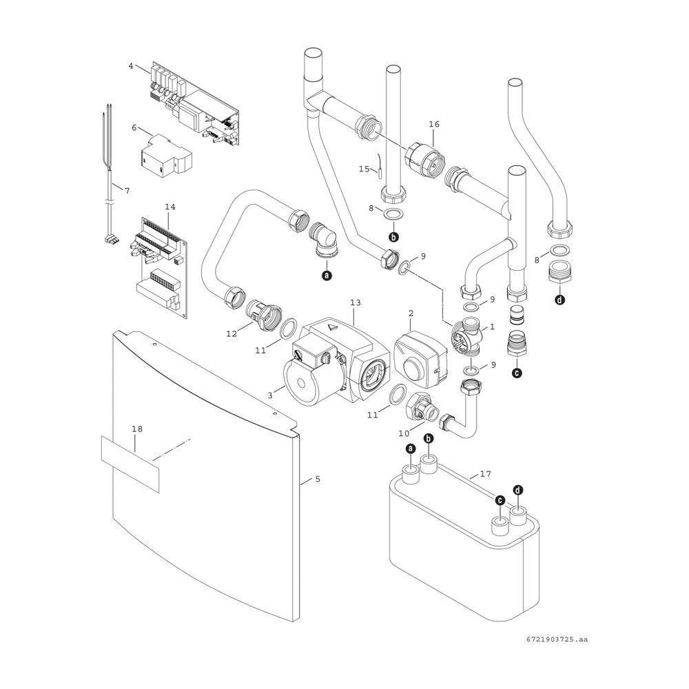Bosch natürliche Kühlstation NKS-1 mit Hocheffizenzpumpe-2