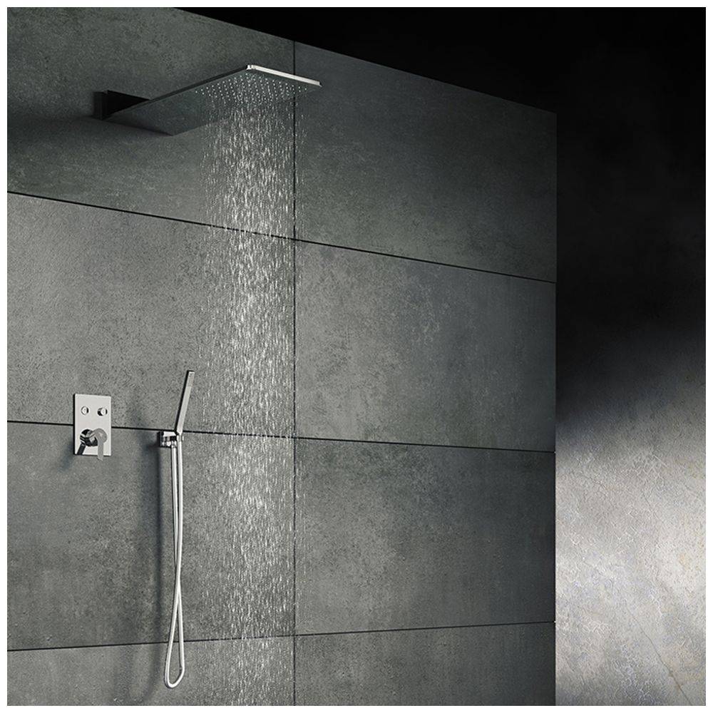 Steinberg Wall Rain Regenpaneel 600 mm x 250 390 5661, chrom-3