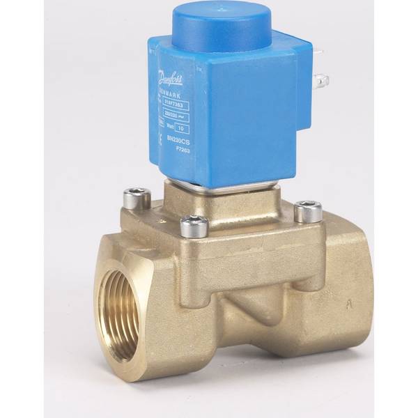 Danfoss Magnetventilgehäuse EV 250B 22BD, G 1", Kvs 7,00m3/h, Wasser/ Dampf, normal geschlossen NC