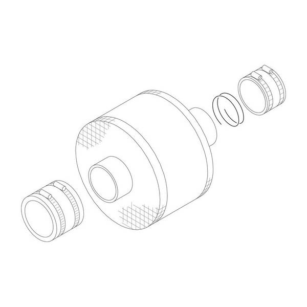 Bosch Abgasschalldämpfer DN 130 komplett, 8718584389