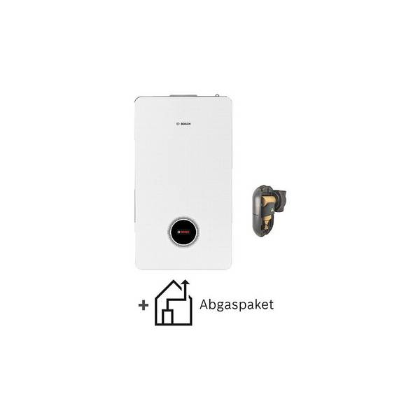 Bosch Brennwert-Standardpaket Condens Bopa ST GC98-017, 9800i W, 40kW, Heizgerät, Abgaspaket C93x, Schlammabscheider DN