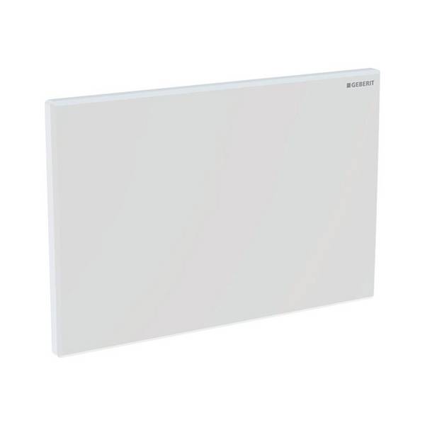 Geberit Betätigungsplatte Sigma, Kunststoff, 16,4x24,6x1,1cm, Weiß, 115768111