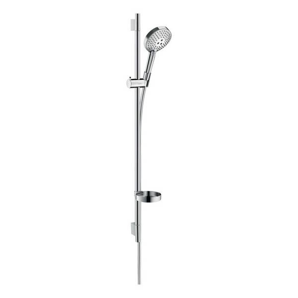 Hansgrohe Raindance Select S Brauseset 120mm, 11l/min, 3jet PowderRain, Brausestange 90cm, Chrom