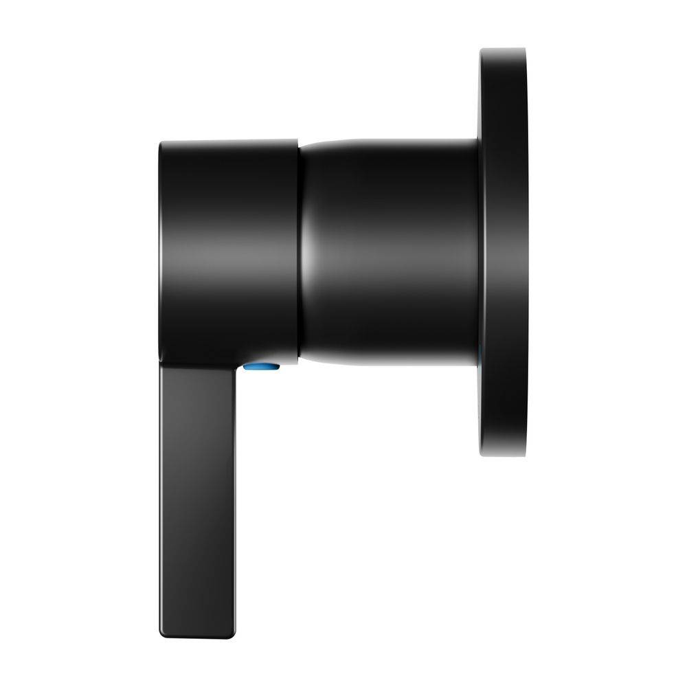 Keuco Ixmo Pure Einhebelmischer Unterputz, Rosette rund, Schwarz matt, 59551379501-2