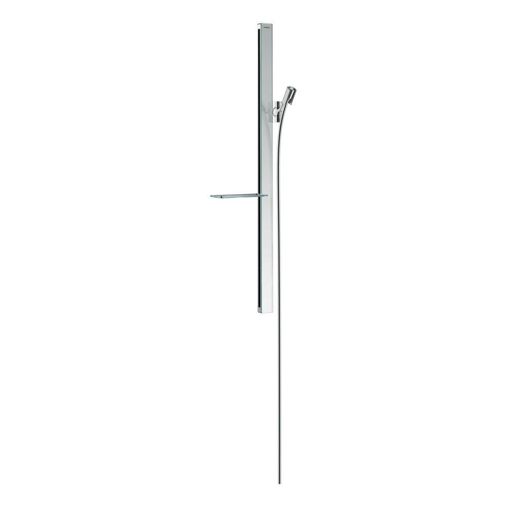 Hansgrohe Unica Brausestange E 90cm, Isiflex Brauseschlauch 160cm, Chrom-1