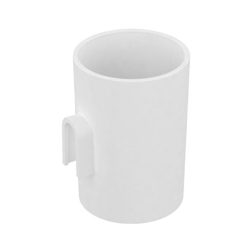 Keuco Smart.2 Kunststoff-Einsatz für 14764, D 77x110mm, Weiß, 14764000100-0