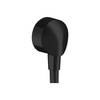 Hansgrohe FixFit Wandanschluss E ohne Rückflussverhinderer, DN 15, Mattschwarz