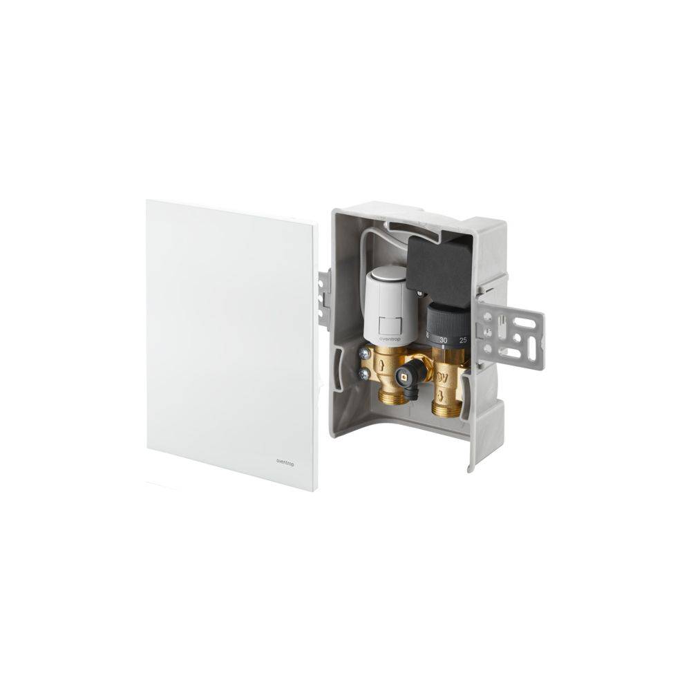 Oventrop Unibox TQ-RTL R-Tronic Thermostat RTL Q-Tech R-Tronic, Weiß, 1022738-2