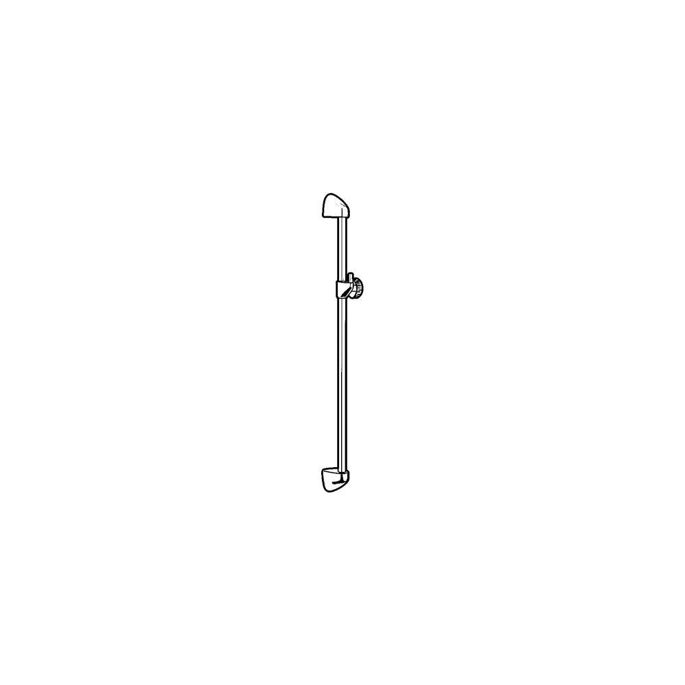 KLUDI STANDARD Wandstange 600mm chrom-1