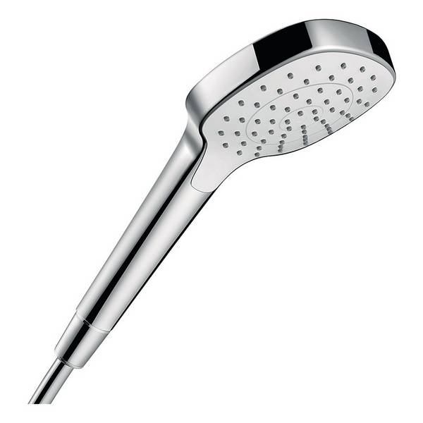 Hansgrohe Croma E Handbrause 110mm, 7l/min, 1jet EcoSmartPlus, Weiß/Chrom