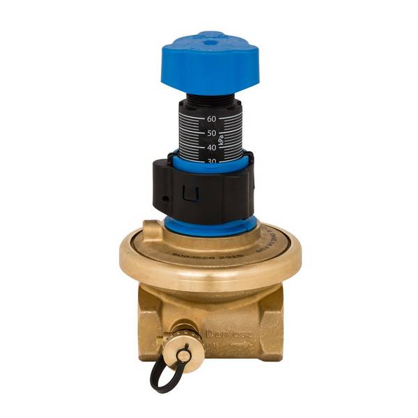 Danfoss Strangdifferenzdruckregler ASV-PV40 Einstellskala, Rp 1 1/2", Sollwert 0,2-0,6 bar