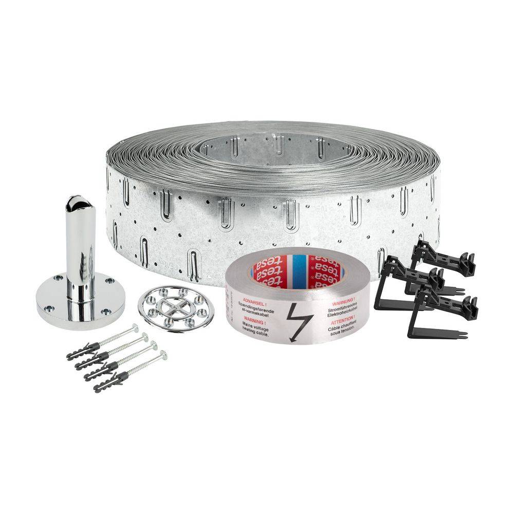 Danfoss Aluklebeband selbstklebend mit Warnaufschrift, 38mm, 50m lang, maximal 160 Grad C, 088L0409-3
