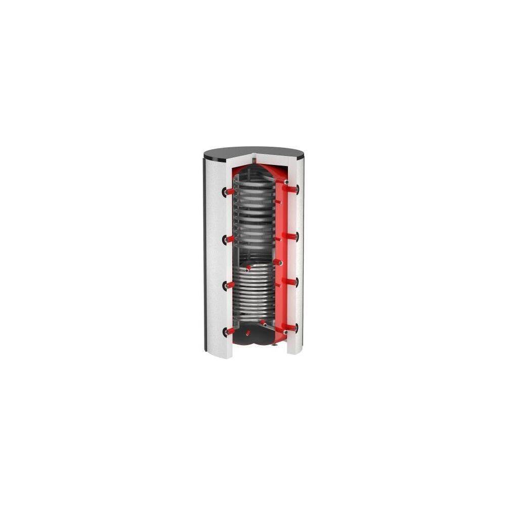 Flamco Flextherm Duo FWS Frischwasser-Kombispeicher 500l mit Edelstahlwellrohr Wärmetauscher-1