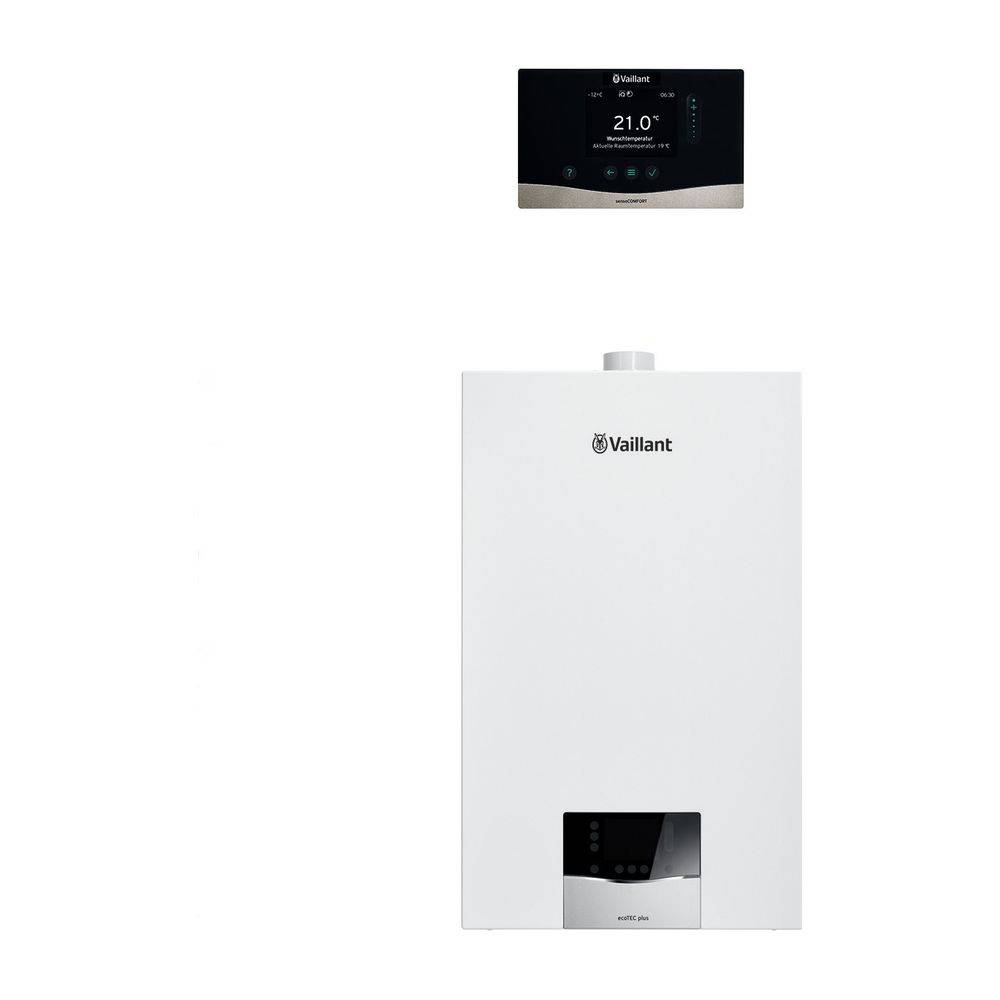 Vaillant ecoTEC plus Heizsystempaket 1.752/3 VCW 25/32CS/1-5, VRC 720/3, 3,4-26,4kW bei 50/30C-1