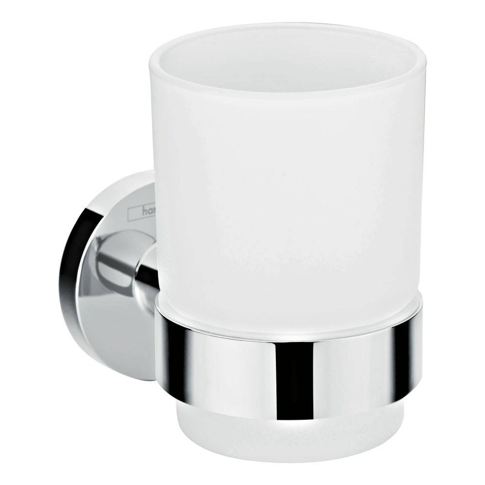 hansgrohe Logis Universal Zahnputzbecher, Chrom-1
