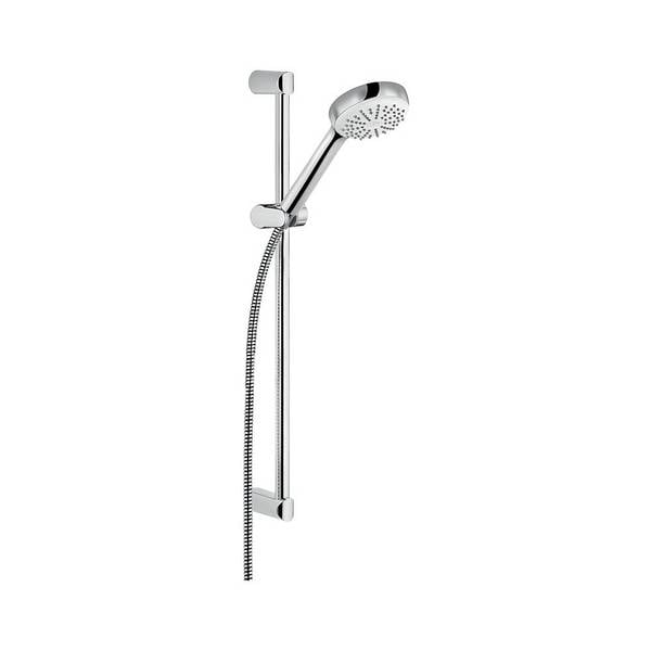 KLUDI LOGO 1S Brause-Set mit Wandstange 600mm chrom