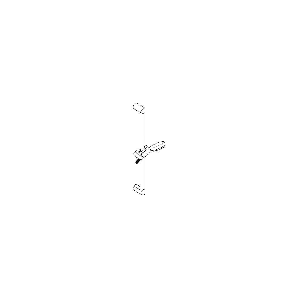 KLUDI LOGO 1S Brause-Set mit Wandstange 600mm chrom-1