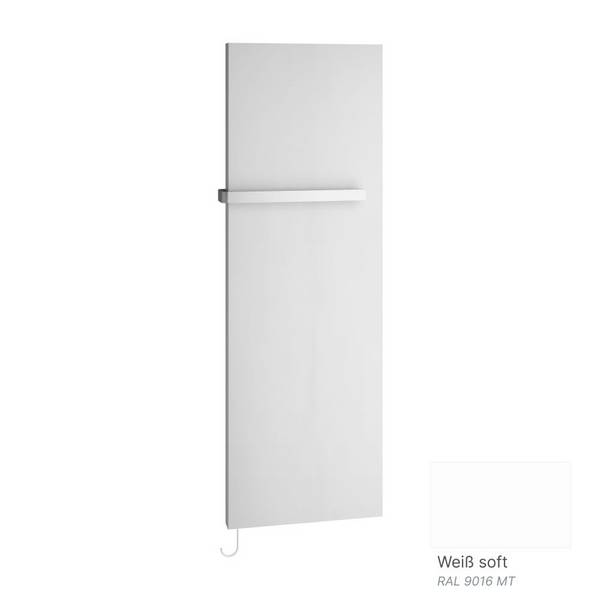 Kermi Pateo-E Handtucherwärmung Infrarotheizkörper 1925x66x500mm, WWS, 360W, Weiß Soft