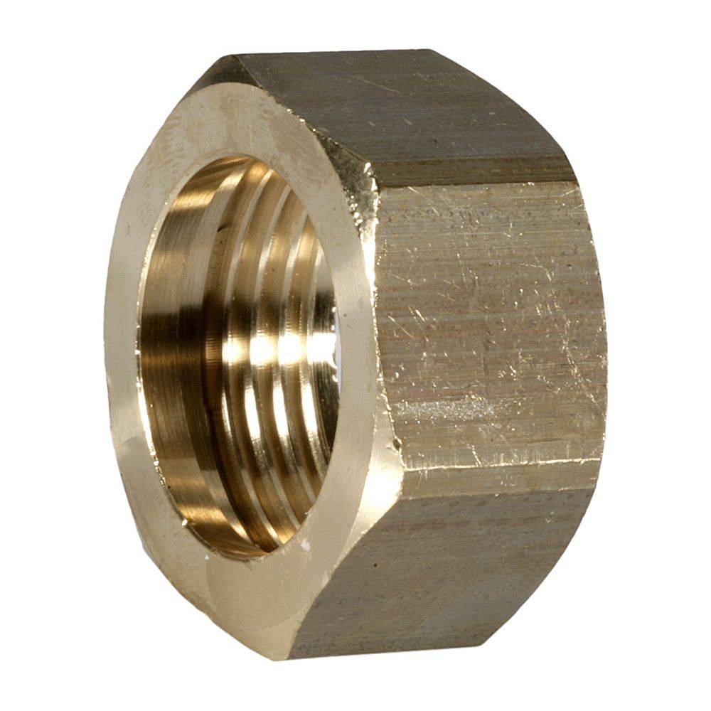 Resideo Überwurfmutter VA5000, Messing, 1", VA5000A025-0
