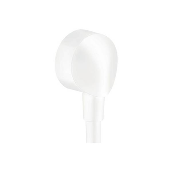 Hansgrohe FixFit Wandanschluss E ohne Rückflussverhinderer, DN 15, Mattweiß