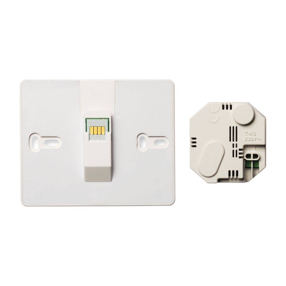 Resideo Wandhalter ATF600 mit Unterputznetzteil-0