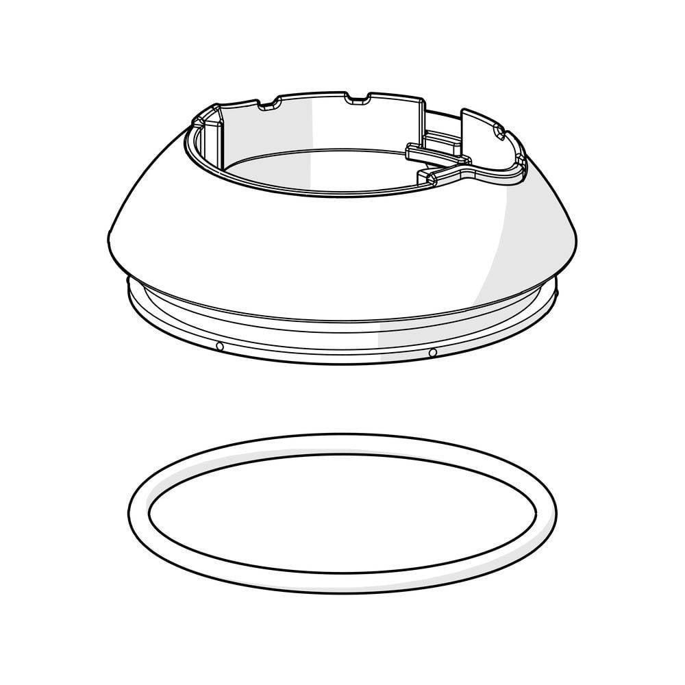 Hansa Designo Abdeckkappe, Chrom, 59913364-1