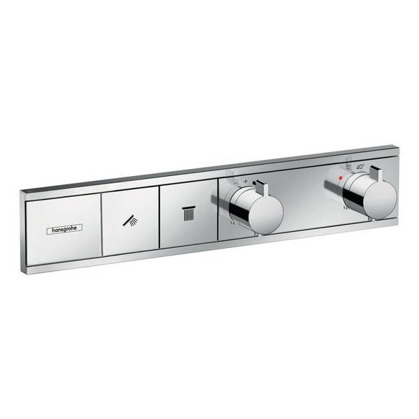 Hansgrohe RainSelect Thermostat Unterputz, 38l/min, für 2 Verbraucher, Chrom