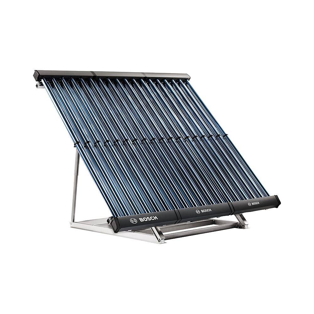 Bosch Solar-Paket Jupa SO846, 12x Vakuumröhrenkollektor SO8000 TVV, Flachdach, mit Beschwerungswannen-0