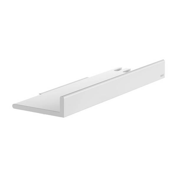 Keuco Reva Duschablage mit integriertem Glasabzieher, Weiß matt, 12859510000