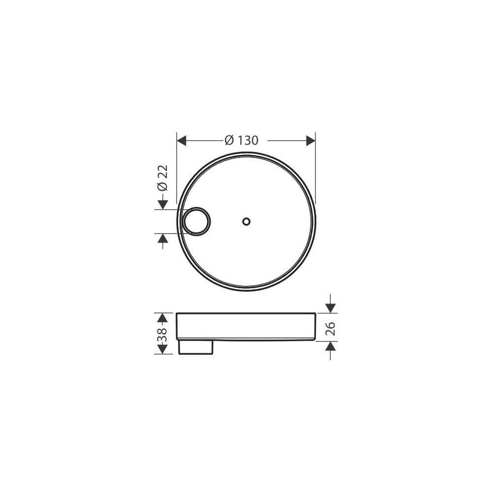 Hansgrohe Casetta Seifenschale S Puro, Chrom-3