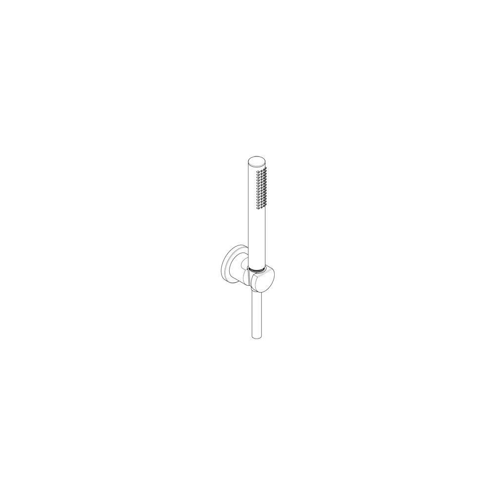 KLUDI NOVA FONTE Puristic Wannen/Brause-Set 1S Brushed Gold-1