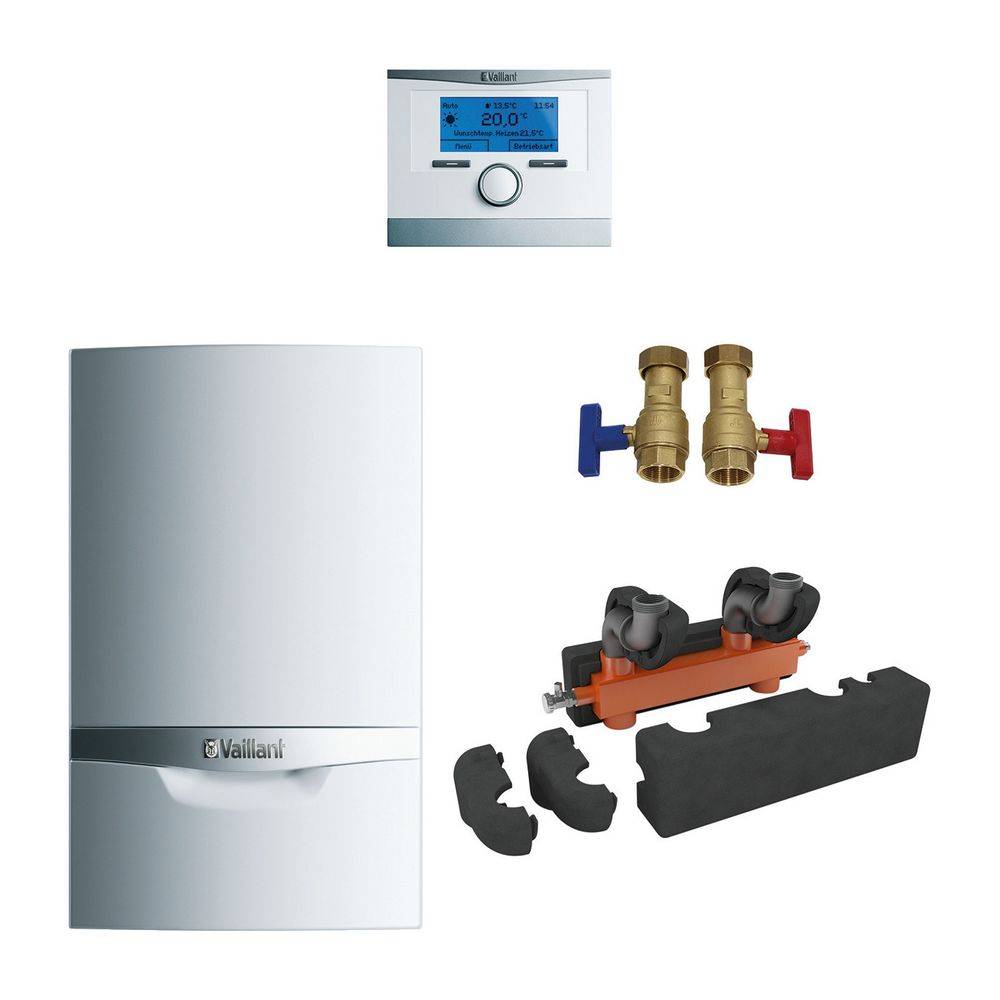 Vaillant ecoTEC plus Heizsystempaket 1.140/2 VC 476/5-5 E mit multiMATIC 700/6 Gas-Wandheizgerät Brennwert, 8,5-48,0kW-1