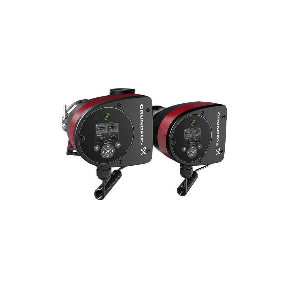 Grundfos Umwälzpumpe elektronisch geregelt MAGNA3 D 32-80, PN 6/10 230V, 180mm max. Förderh. 8m Volumenst. 10,2m3/h-1