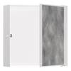 Hansgrohe XtraStoris Rock Wandnische mit befliesbarer Tür 300x300x100mm, Mattweiß
