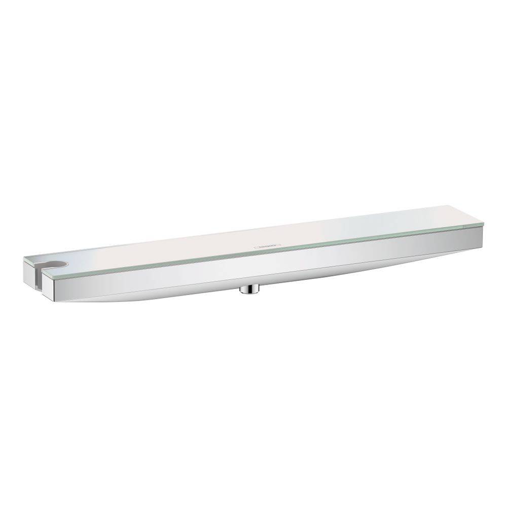 Hansgrohe Rainfinity Wandanschluss Porter 500mm, Brausehalter links, Duschablage, Chrom-0