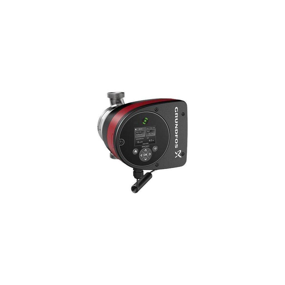 Grundfos Umwälzpumpe elektronisch geregelt MAGNA3 25-120N, PN 6/10 230V, 180mm max. Förderh. 12m Volumenst. 9,7m3/h-1