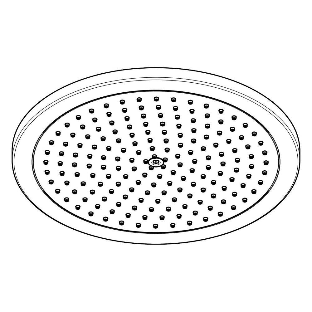 Hansgrohe Croma Kopfbrause 280mm, 15,6l/min, 1jet, Brushed Black Chrome-3