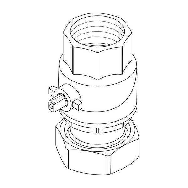 Bosch Kugelhahn DN 32 Pumpe, 87185320860