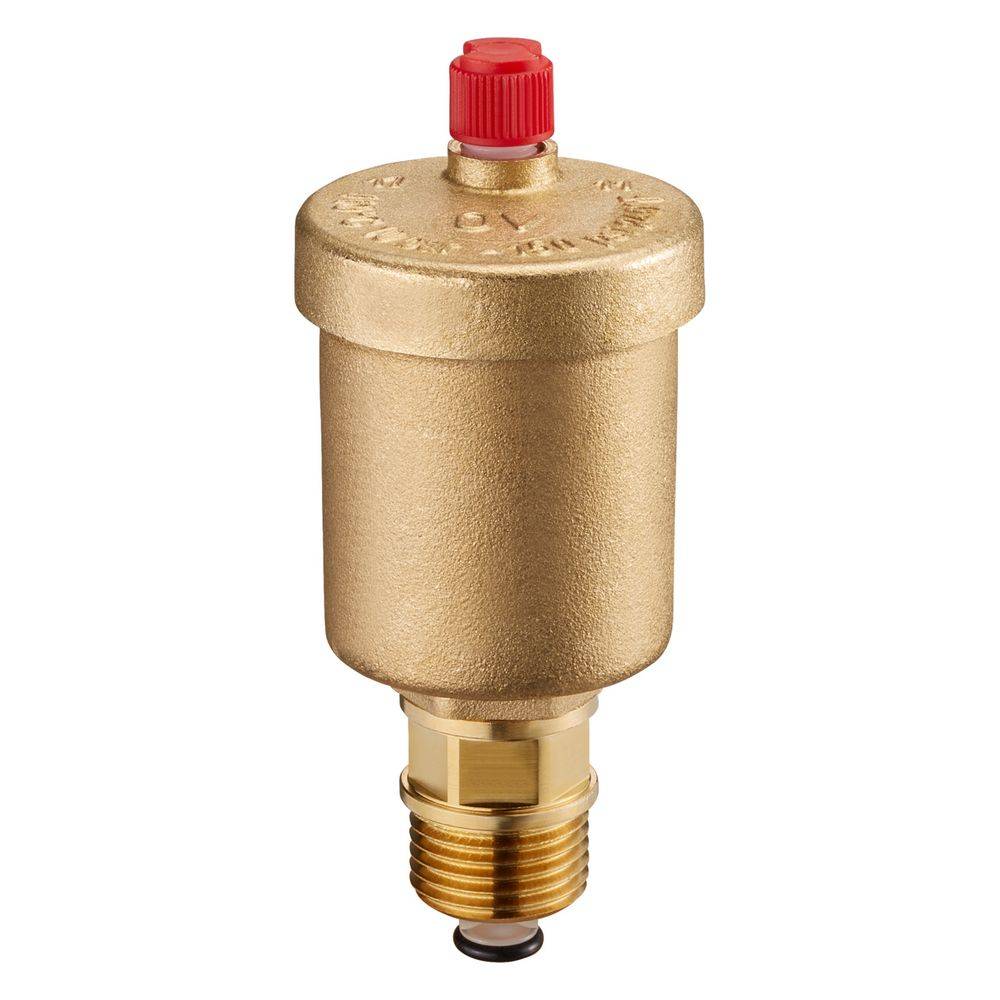 Oventrop Schnellentlüfter mit Absperrautomatik DN 15, 1/2" Außengewinde, PN 10, Messing, 1088304-2